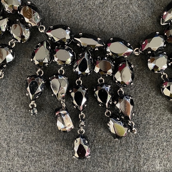 ABS Black & Silver necklace - Picture 7 of 8